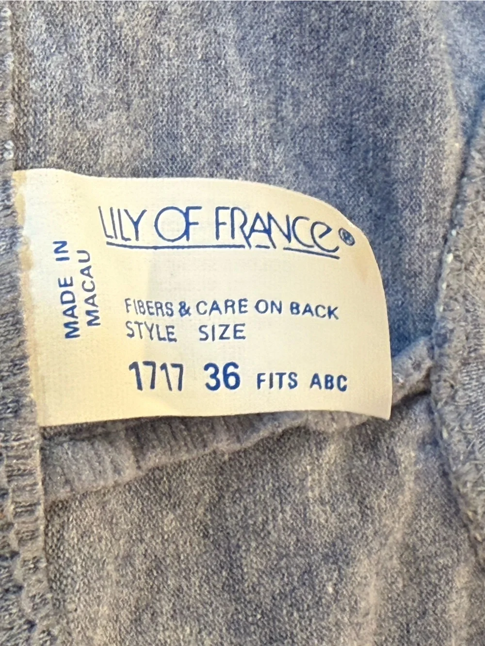 Lily of France stay comfortable